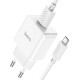Hoco C106A Leisure Single Port Charger (With Type Micro Cable) (Micro-EW) (10.5W)